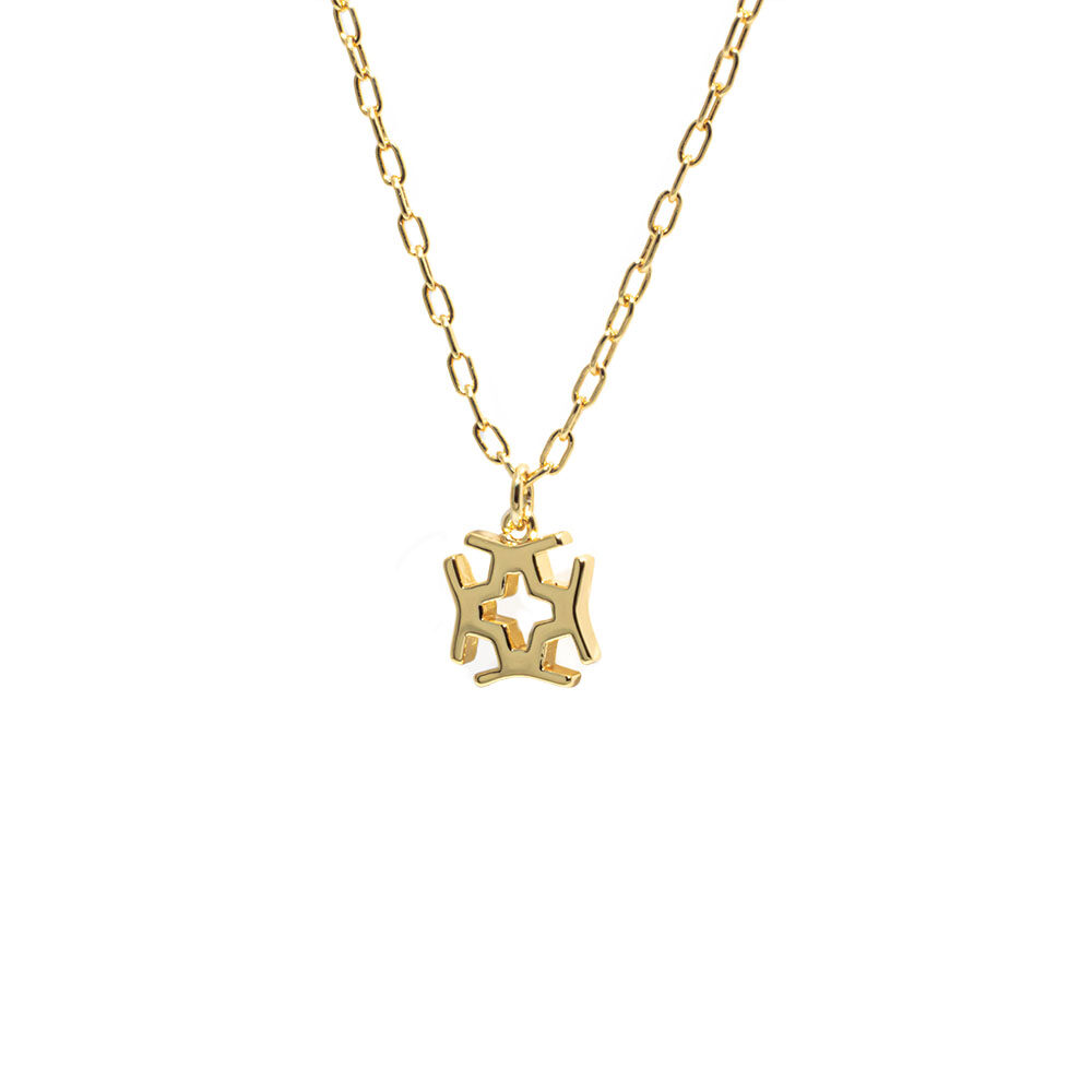 GOLD CROSS CHAIN NECKLACE