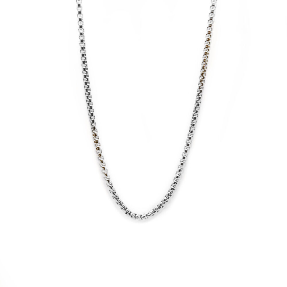 TASDA box chain necklace