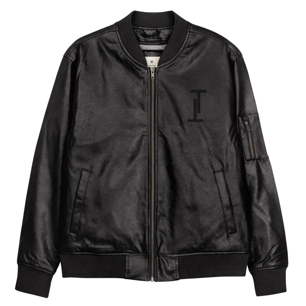 black-leather-bomber-jacket-wome-tasda-clothes