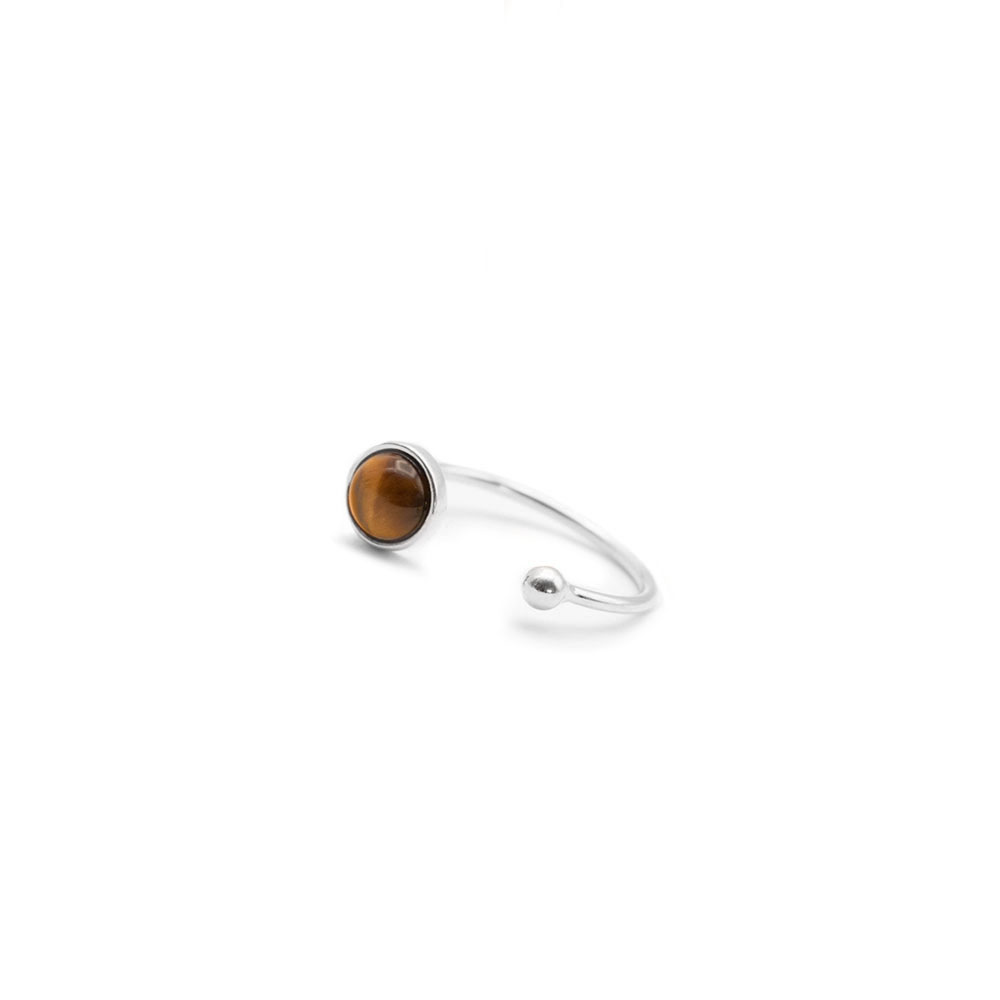 tiger eye open ring-tasda jewelry