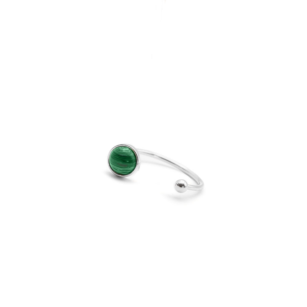 malachite open ring-tasda jewelry